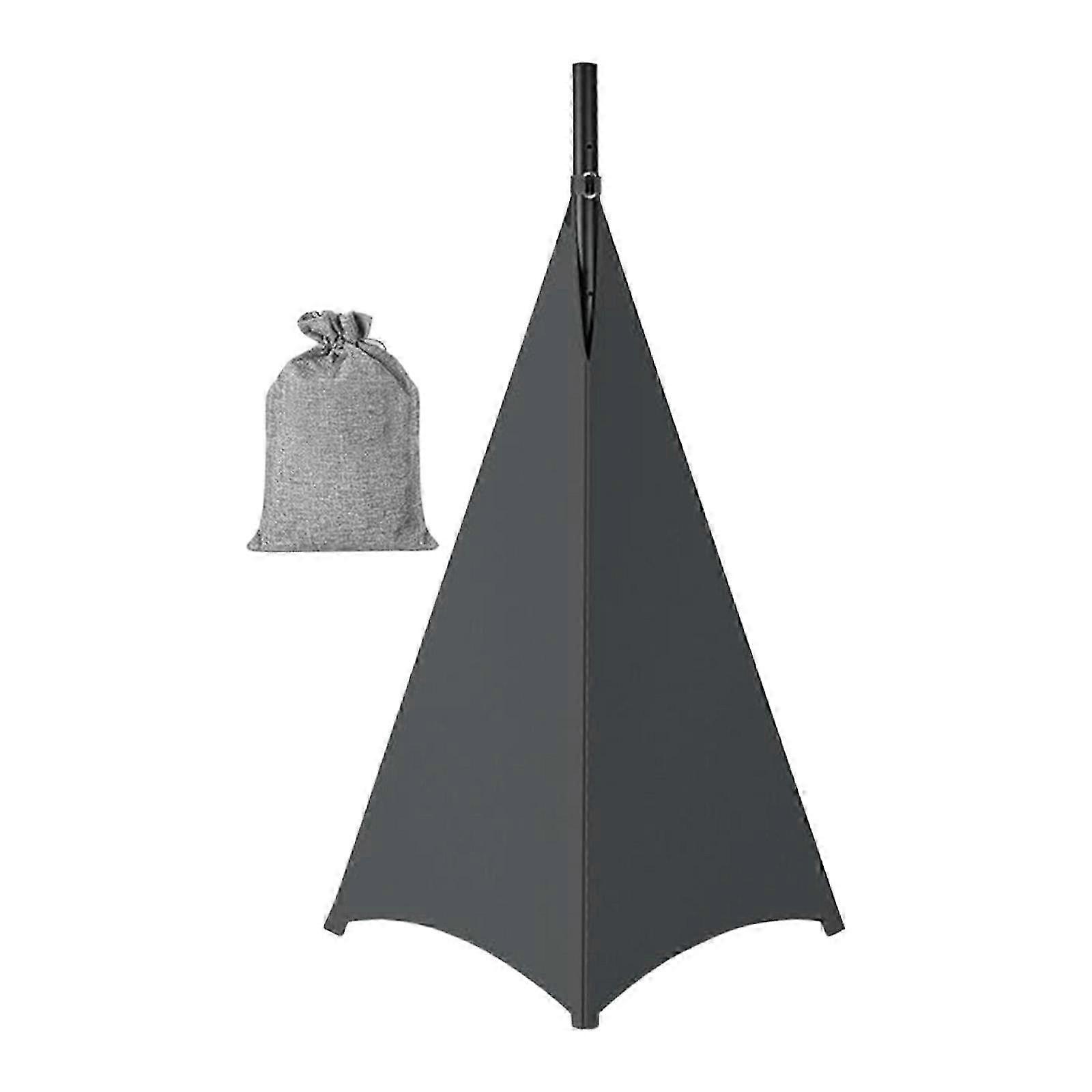Tri-Panel Stretch Speaker Stand Cover