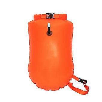 Thicken PVC Anchor Buoy 20L Waterproof Inflatable Bag for Boating Orange
