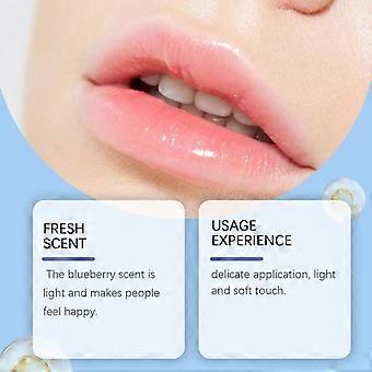 Ouhoe Blueberry Moisturizing Lip Care Oil Lightening Lip Lines Moisturizing Lip Skin Moisturizing