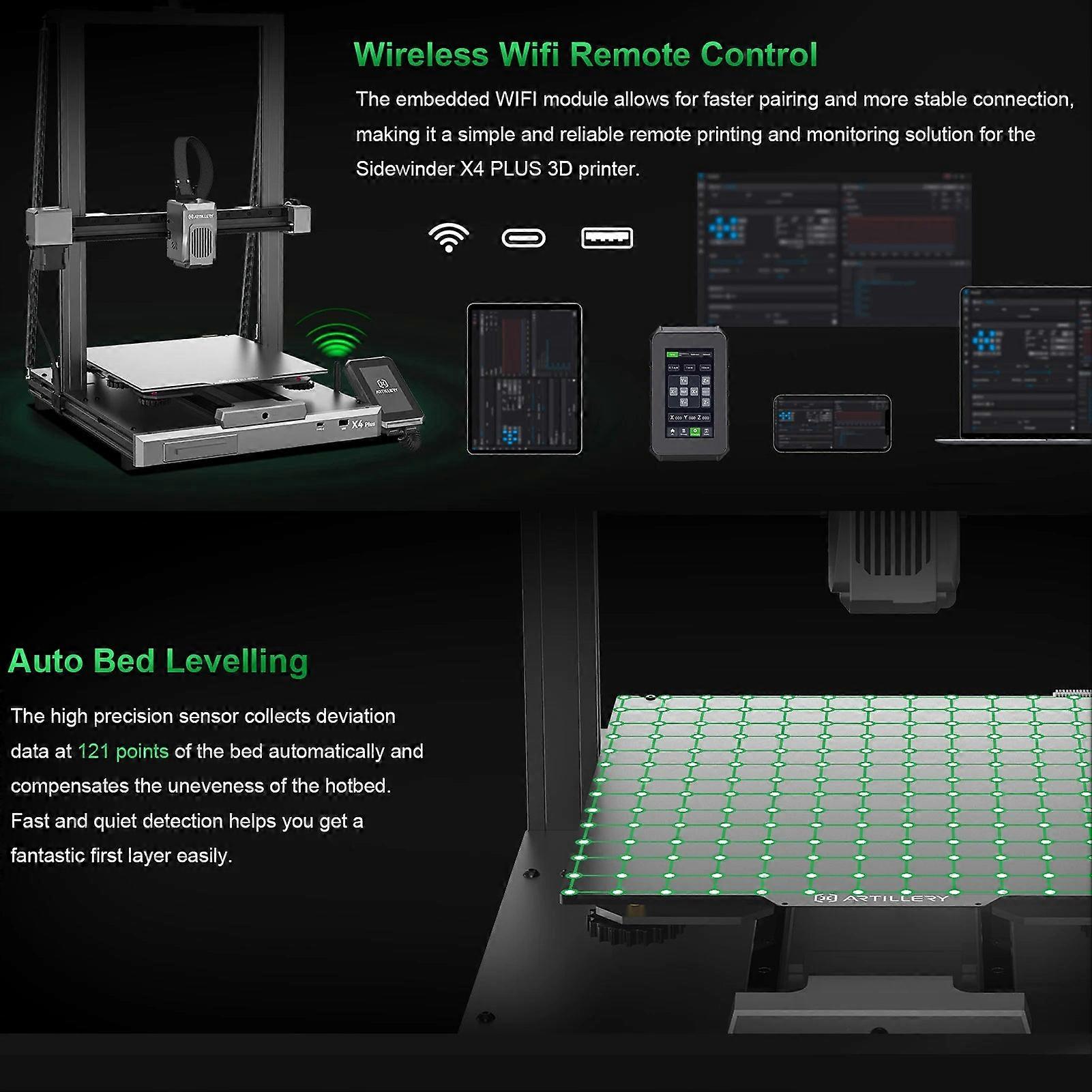 3D-Printer - 3D-Printer Voor Hobbyisten - Grote 3D-Printer - Snelle 3D-Printer