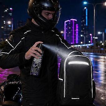 Quick-Dry Weather-Resistant Reflective Spray for Night Riding Gear