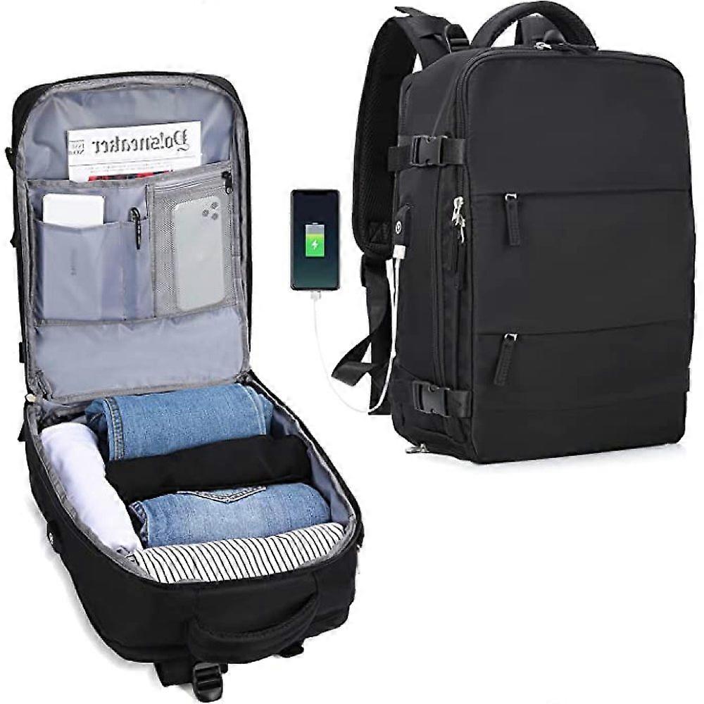 Water-Resistant, Flight-Approved, Multifunctional Urban Explorer Backpack