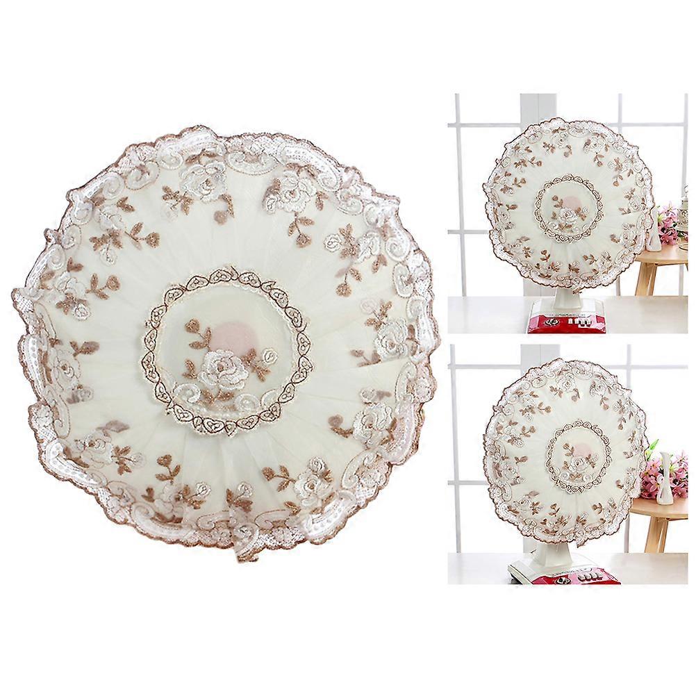 Windproof Fan Dust Cover Fabric Protector for Storage Use