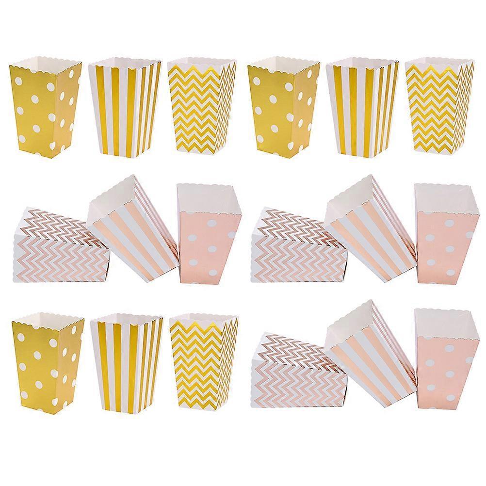 Assorted Color Snack Storage Box Paper Packing Box compatible with Storage Use 1Set