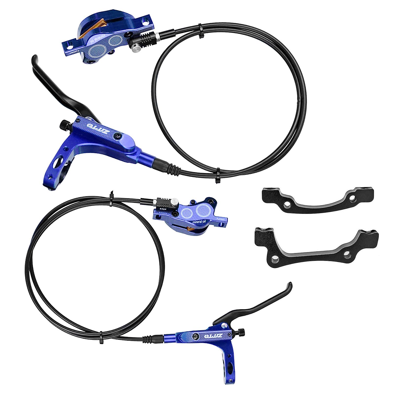 4-piston Hydraulic Bike Disc Brake Aluminum Front And Rear Caliper