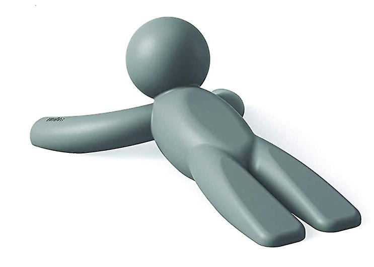 Door blocking cartoon character door blocking