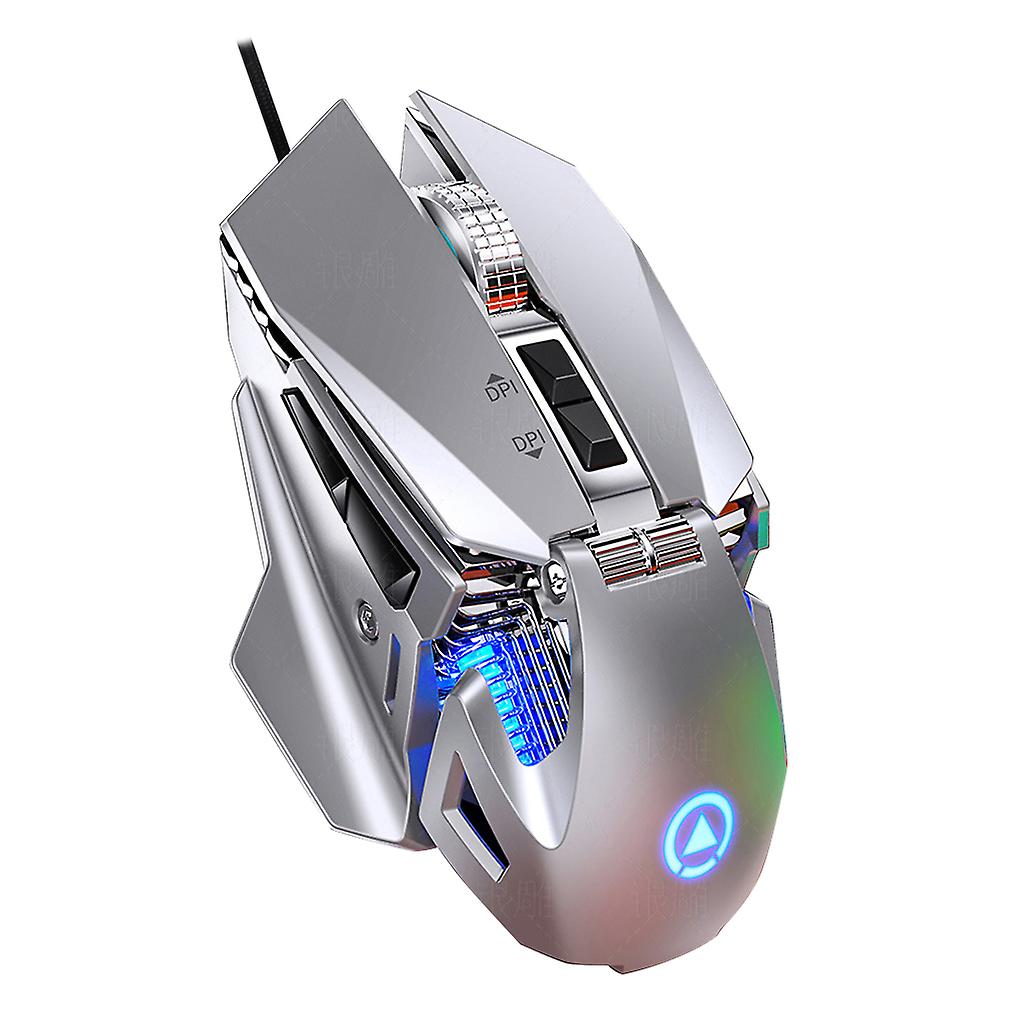 G10 RGB Macro Programmering Gaming Muis Bedrade USB Lichtgevende Muis Bedrade Muis