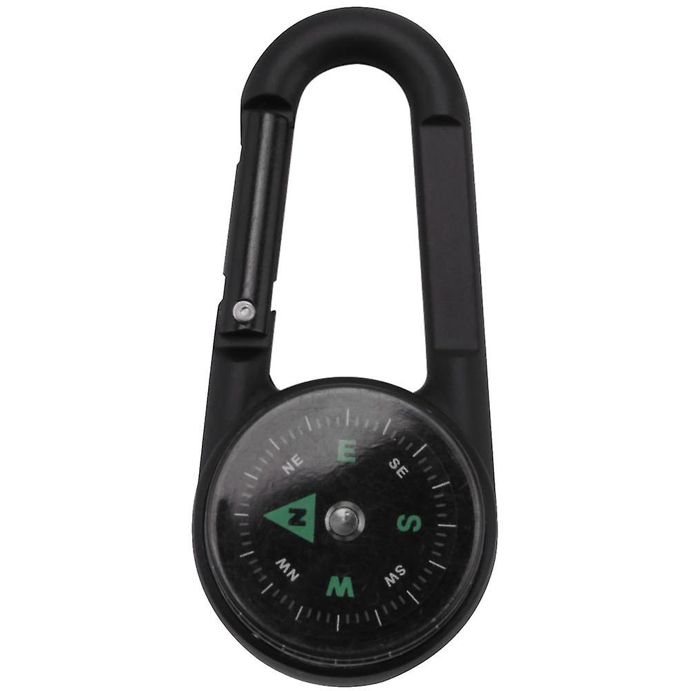 Multifunctional Mini Compass + Thermometer + Keychain In 1