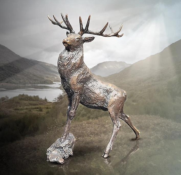 Highland Prince Stag Sculptures & Statues