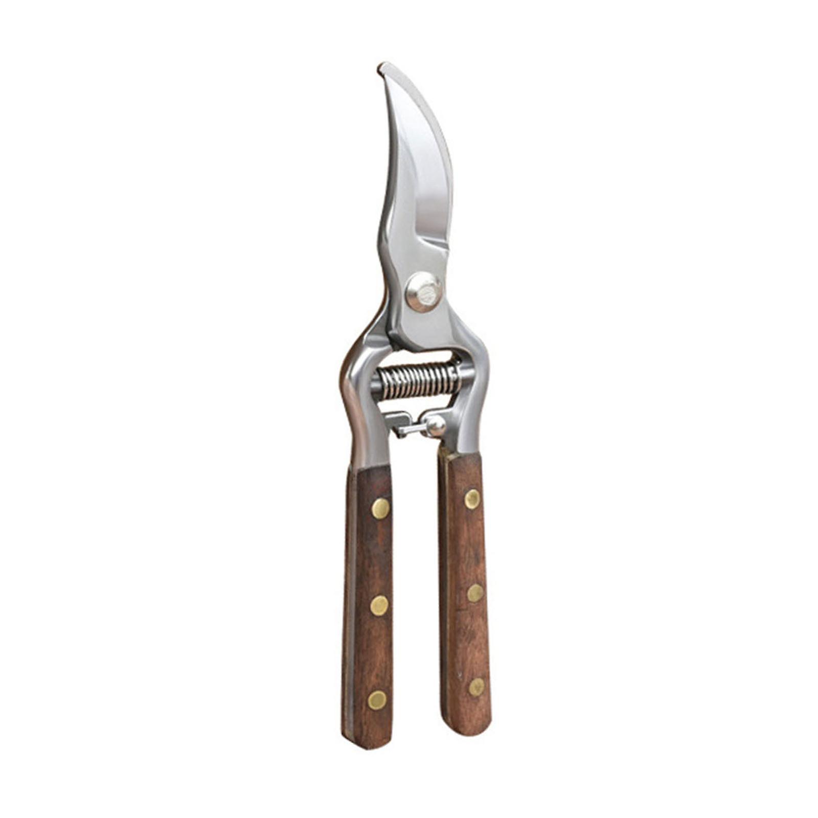 Professional Pruning Shears  with Wooden Handle Gardening  Hand Tools