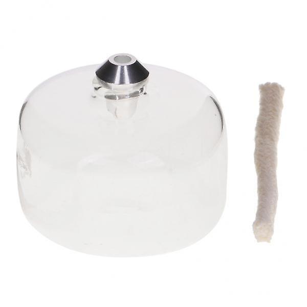 4xStirling Engine Accessories Mini Alcohol Lamp with Wick 35ml