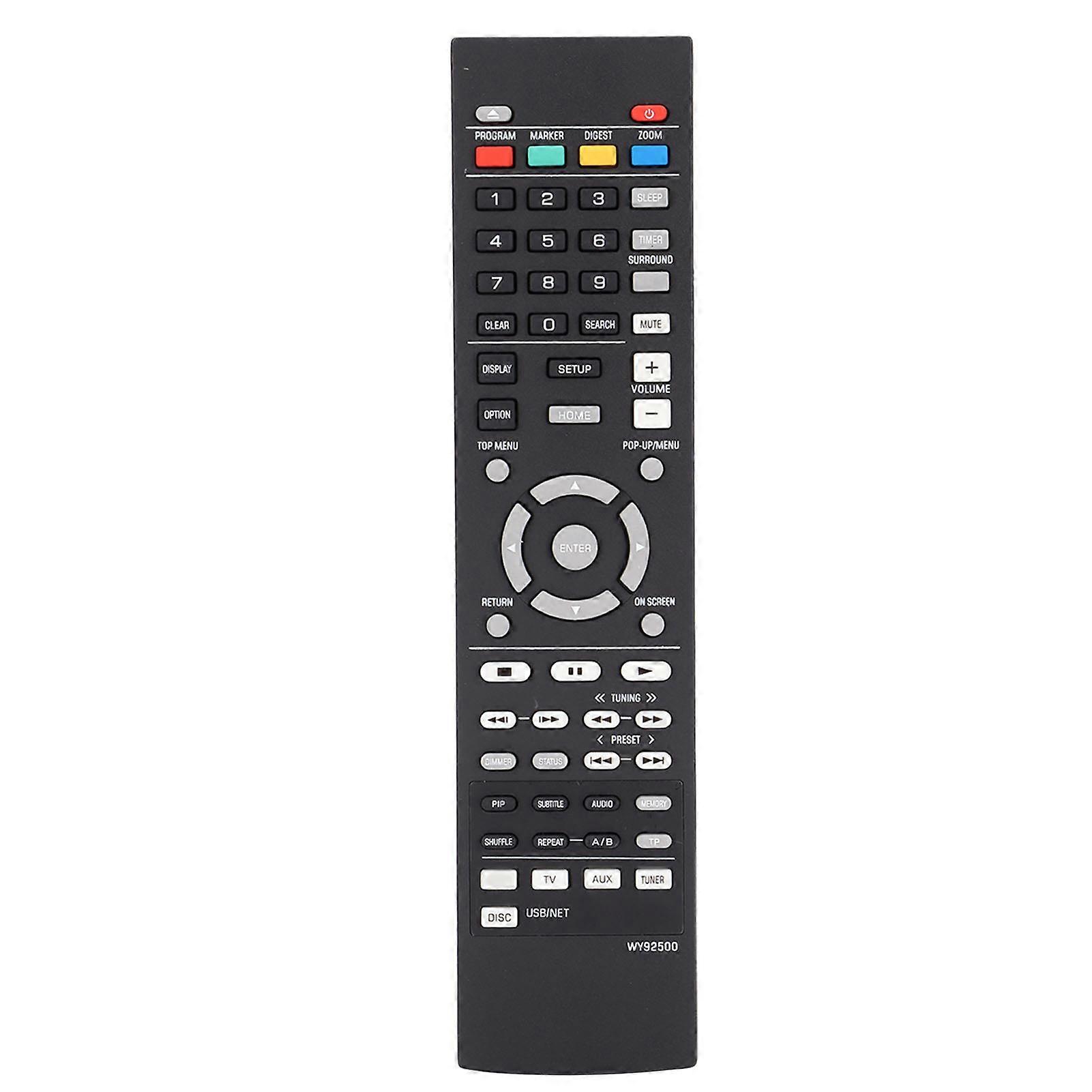 Remote control compatible with WY92530 BRX‑750 WY92500 BRX‑610 MCR‑750 o video receiver