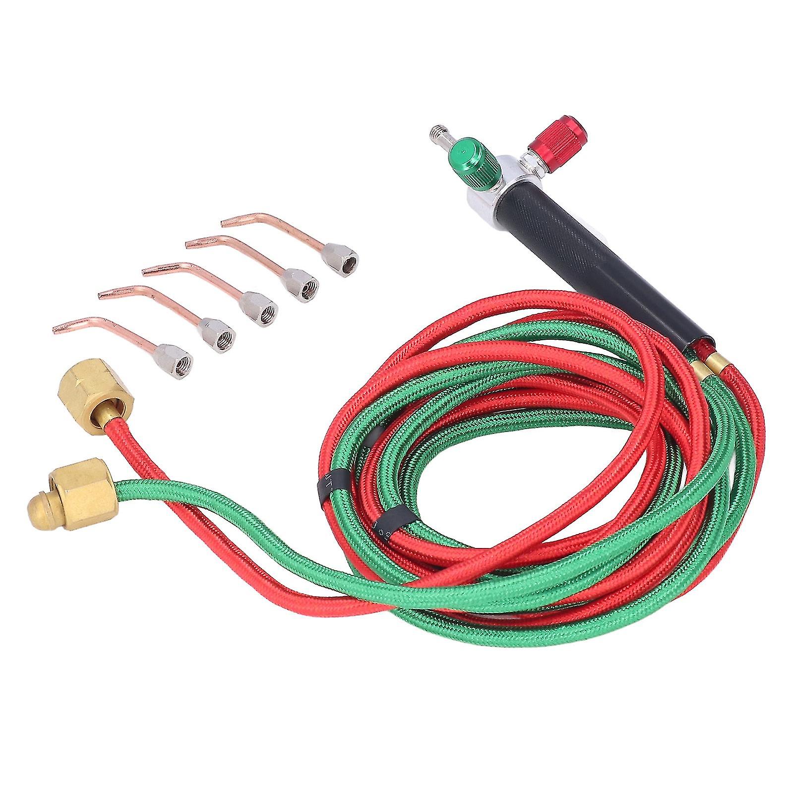Mini Gas Torch Metallic Copper Material Durable High Temperature Welding Gas Torch Soldering