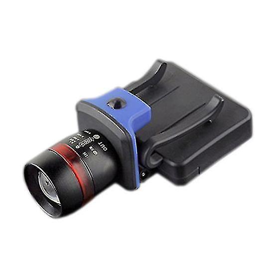 Xpe Led 120 Lumen 3 Modes Waterproof Zoomable - On Cap Hat Light Flashlight Head Light Lamp Black