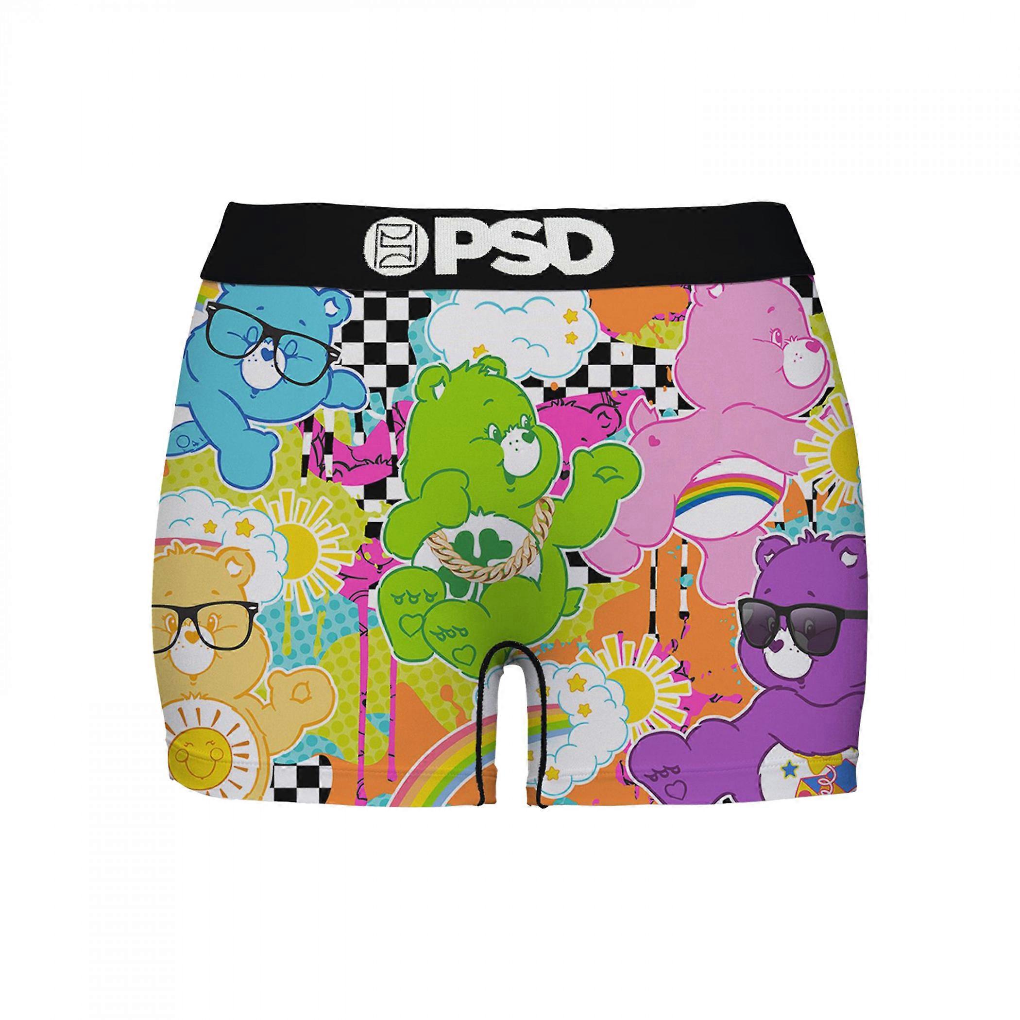 Care Bears Sticker Splash PSD Boyshorts Underwear