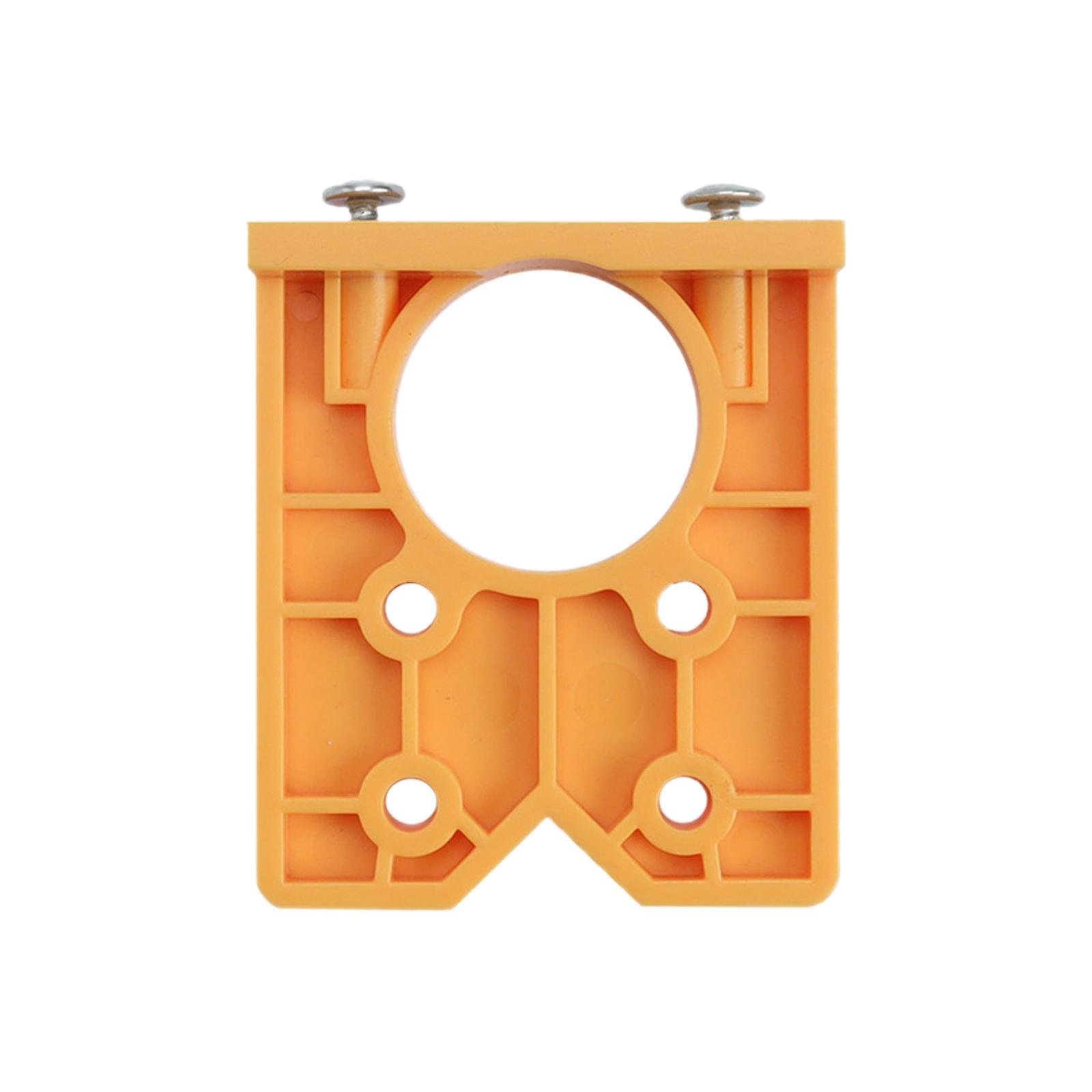 Hinge Boring Jig Wood Furniture Hole Jig Guide for Carpenter Woodworking Blue