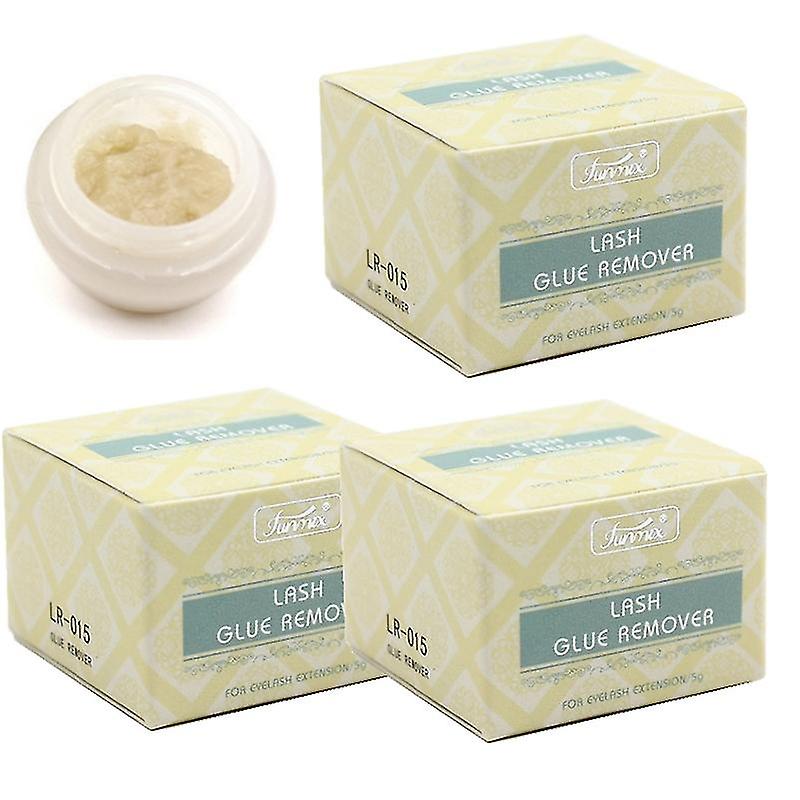 3 stk øyenvippe lim kremfjerner 5g for øyenvippe extensions