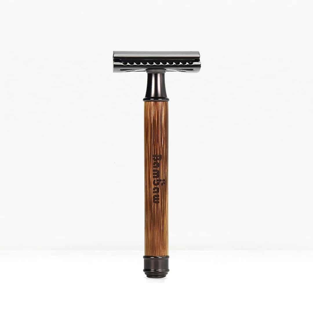 Slim Bamboo Safety Razor - Dark