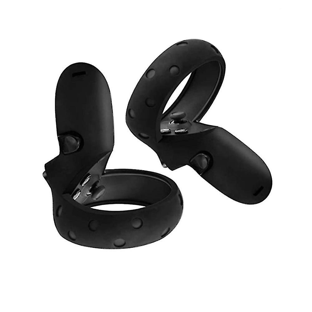 1 Pair Of Touch Controller Handle Covers For Oculus Quest 1 (only Protective Cover, No Handle, Black)