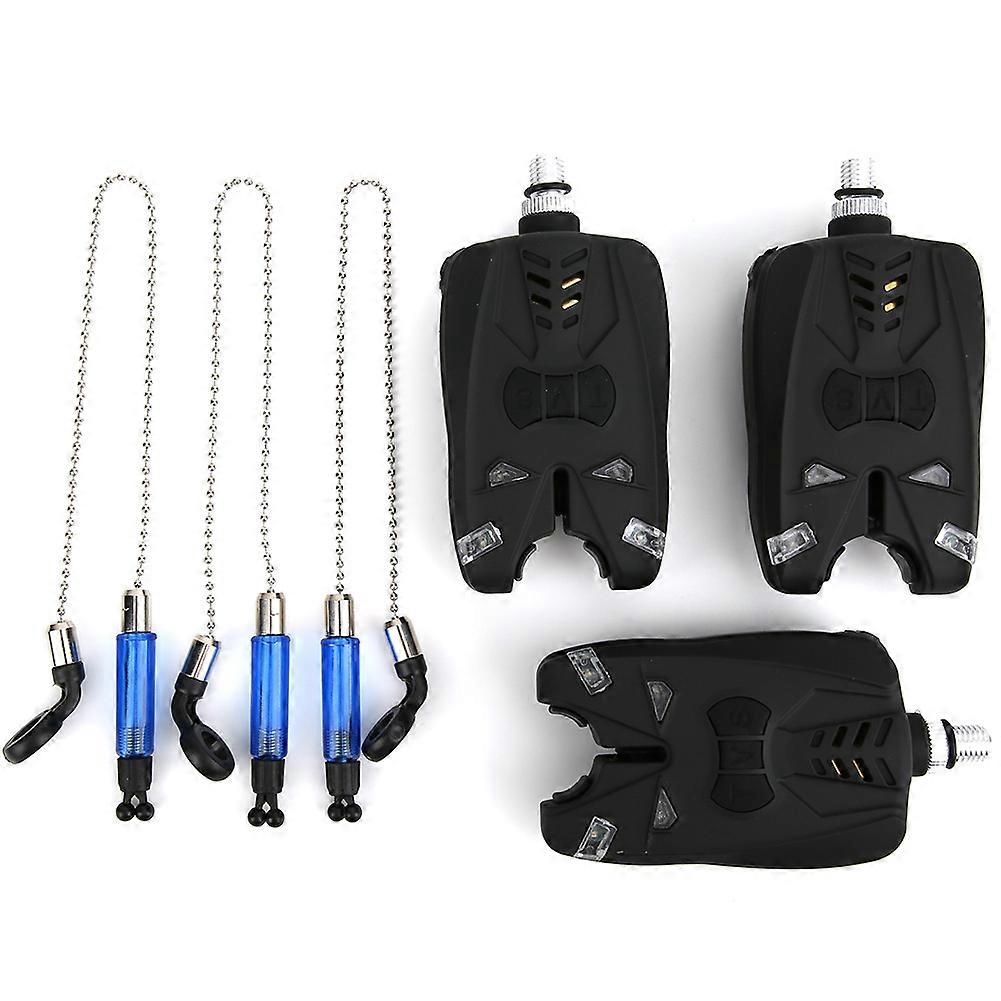 LED Fish Bite Alarm Swinger Set for Casting and Telescopic Rods