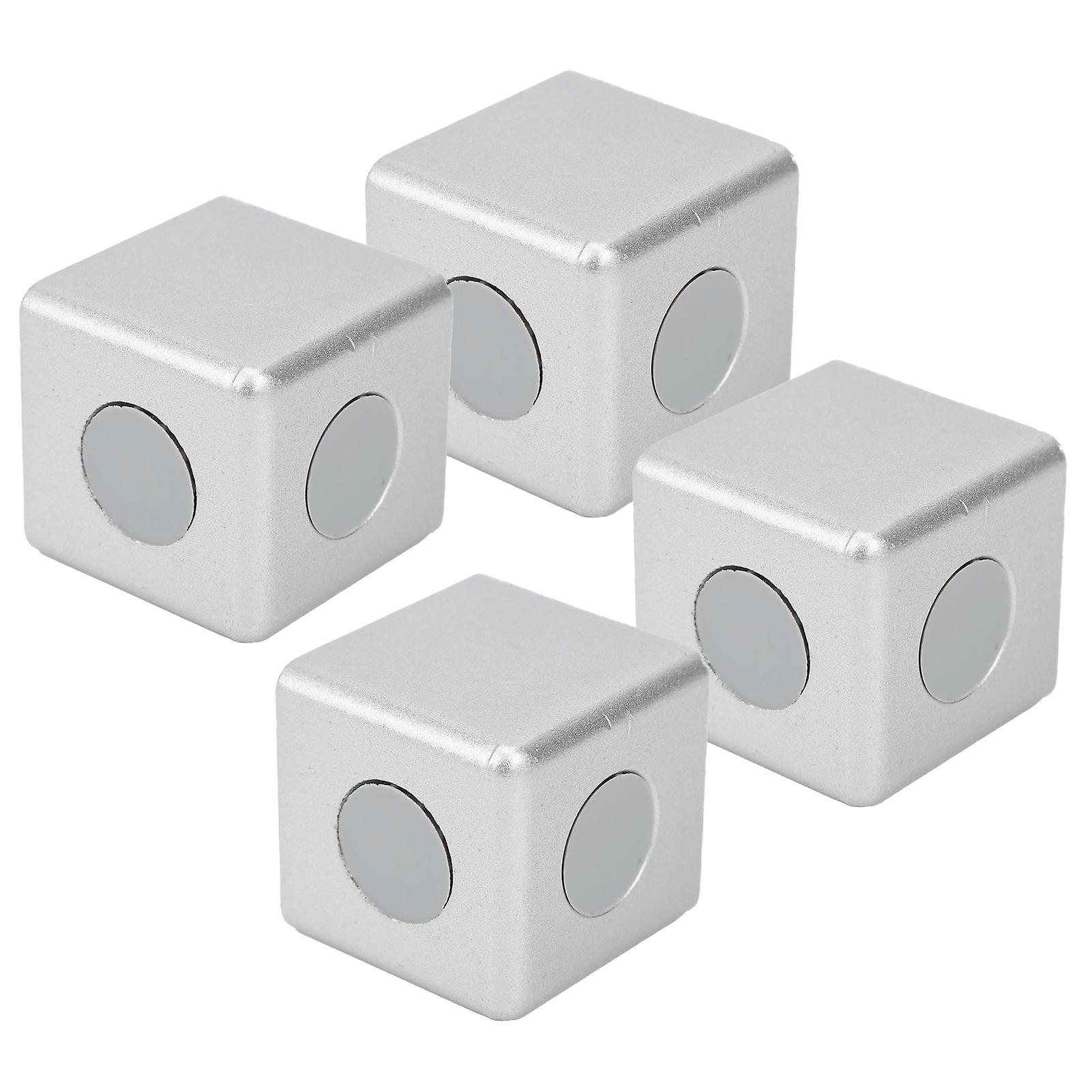 4Pcs Right Angle Block Connector for 40mm Aluminum Profiles