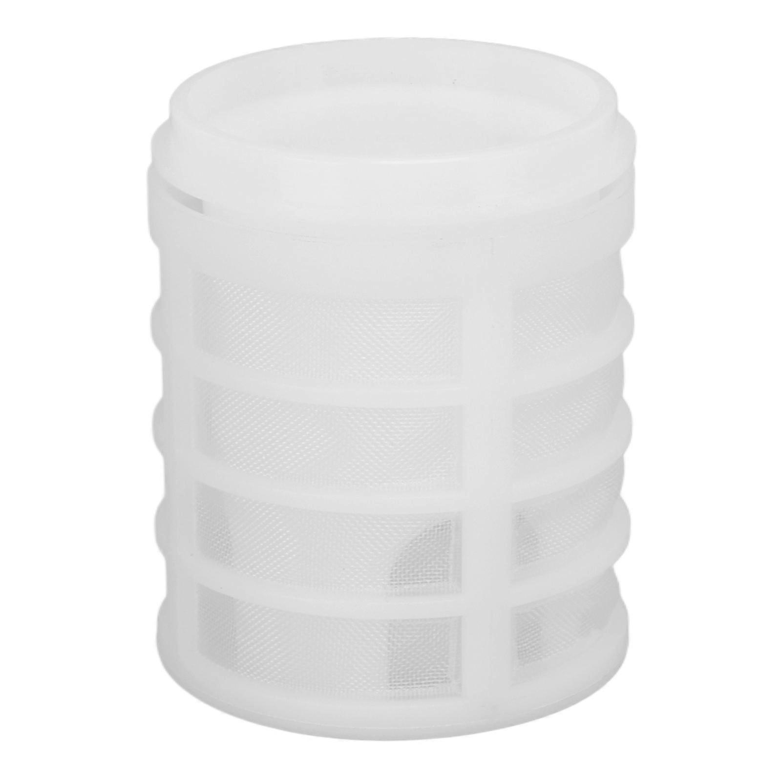 Diesel Fuel Strainer Filter Element SKV412 Clog Free ABS White Round Universal Replacement