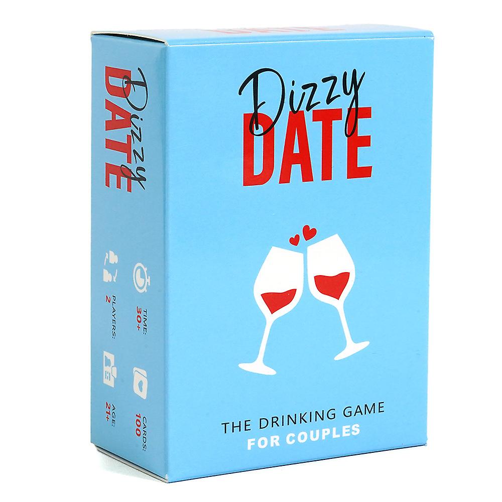 Dizzy Date Card Game For Couples Date Nights Game 100 Cards Couples Lovers Gift