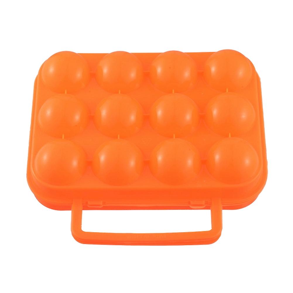 Portale 12 Grids Camping Picnic Folding Egg Storage Case Box Holder Container
