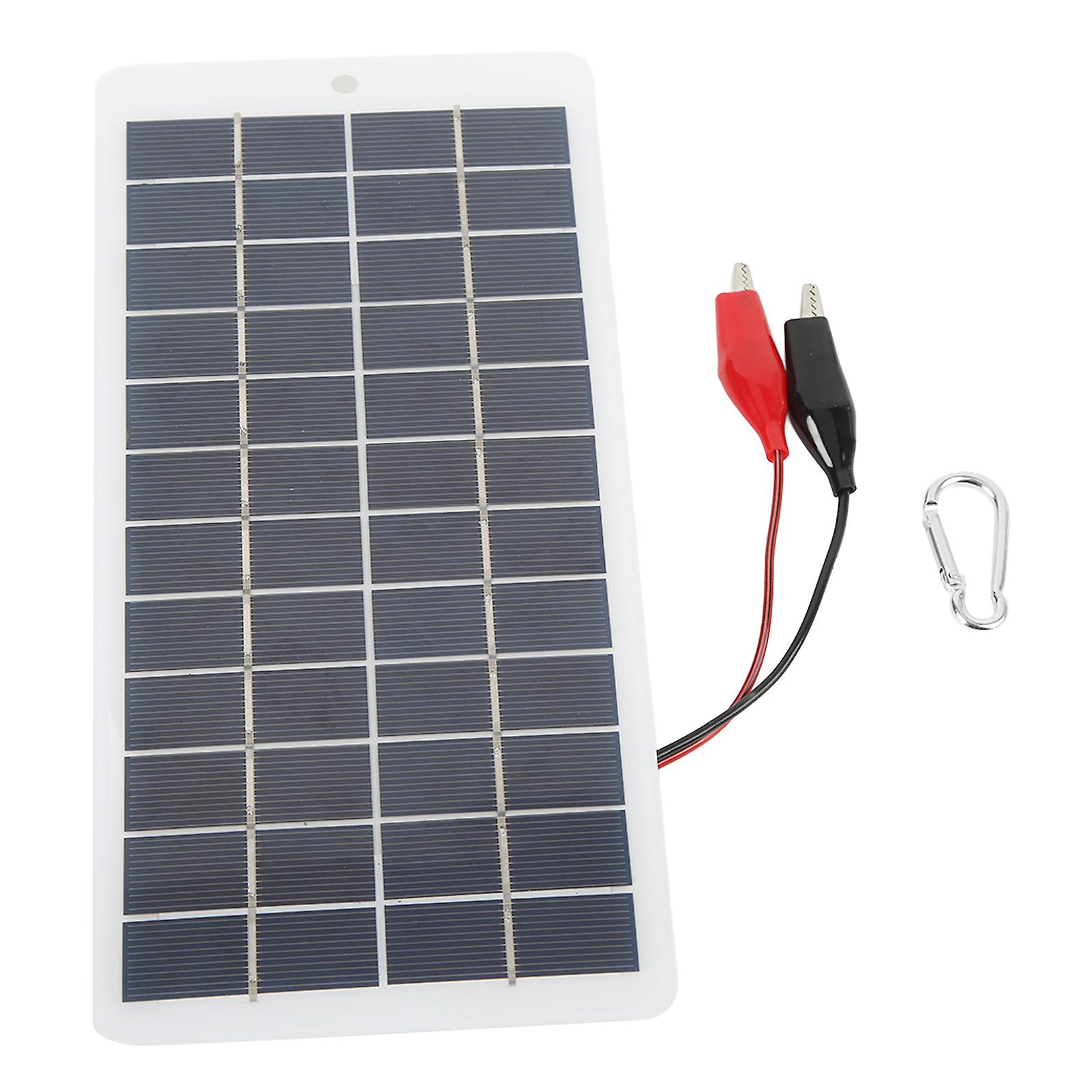 5W 12V Polycrystalline Silicon Solar Panel High Efficiency Energy Saving Portable Portable Solar Panel