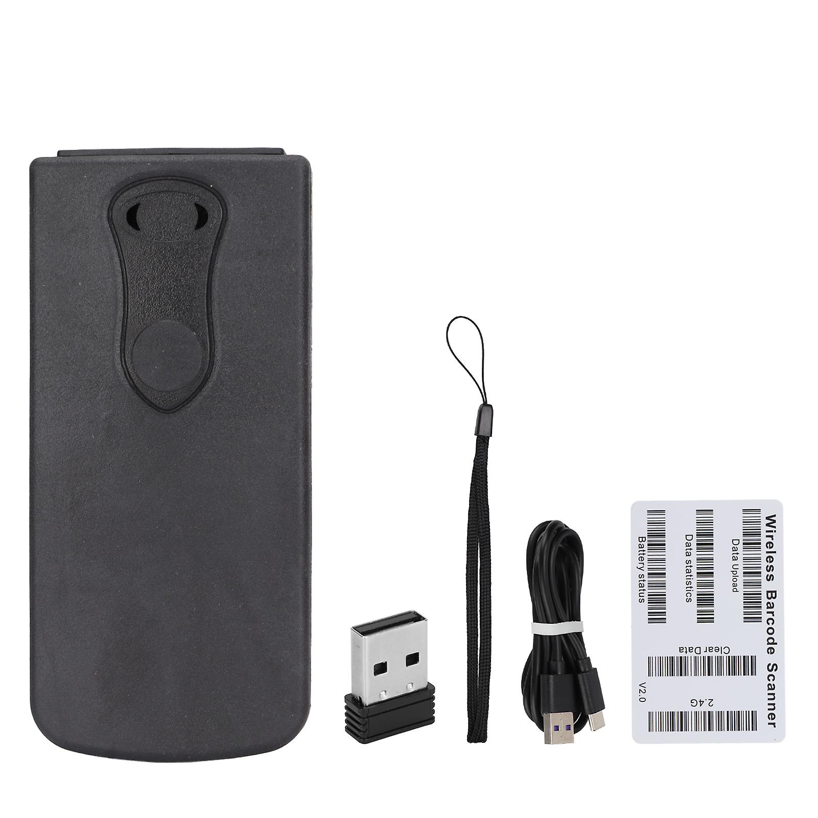 Wireless Code Scanner 2D Mini Handheld Portable 2.4G Bluetooth QR Code Scanner for Android