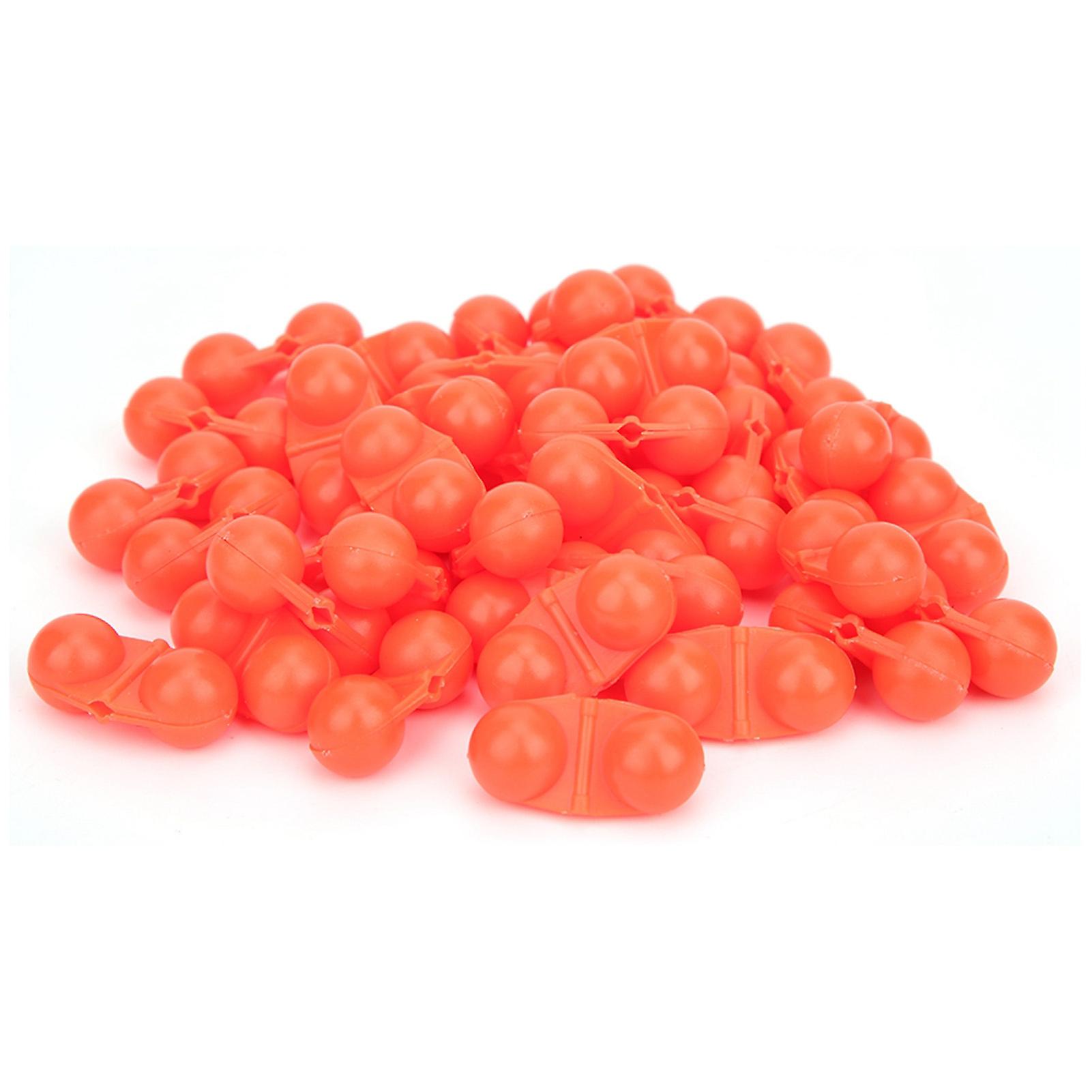 40Pcs Portable ABS Fishing Bells Double Rattle Fish Attracting Accessories