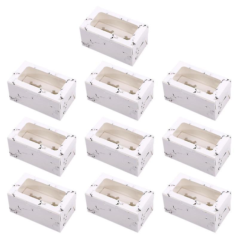 The New 10pcs Paper Cupcake Box