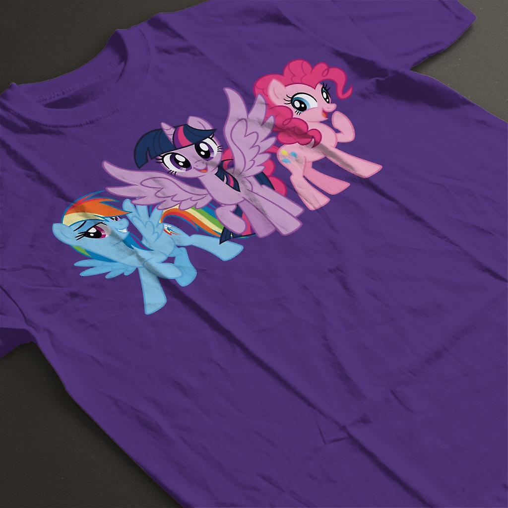 Lot De 2 T-shirts Fille Avec Personnages - Ariel (Disney) Et My Little Pony, Tailles 6 Et 6/6X, Occasion Très Bon état