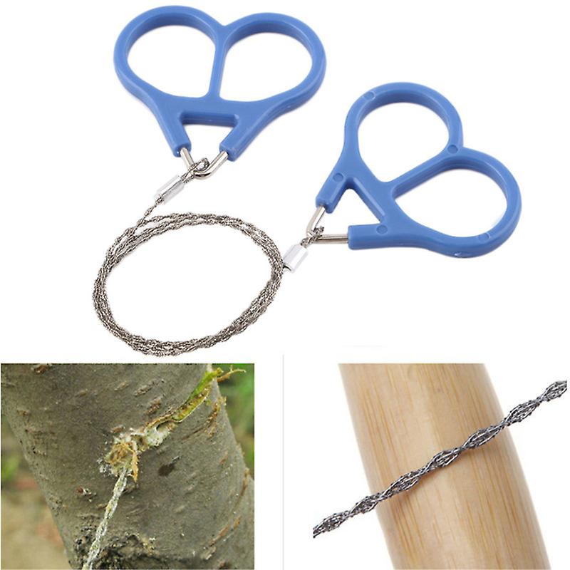 Survival Engine Saws Plastic Steel Plastic Scroll Camping Hiking Hunting Survival Sturdy and Easy to Carry