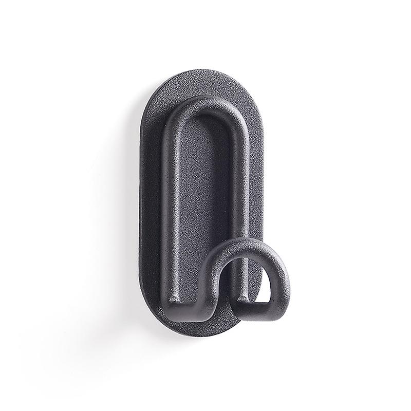 Set of 4pcs Metal Adhesive Hook, Multifunctional Wall Hook