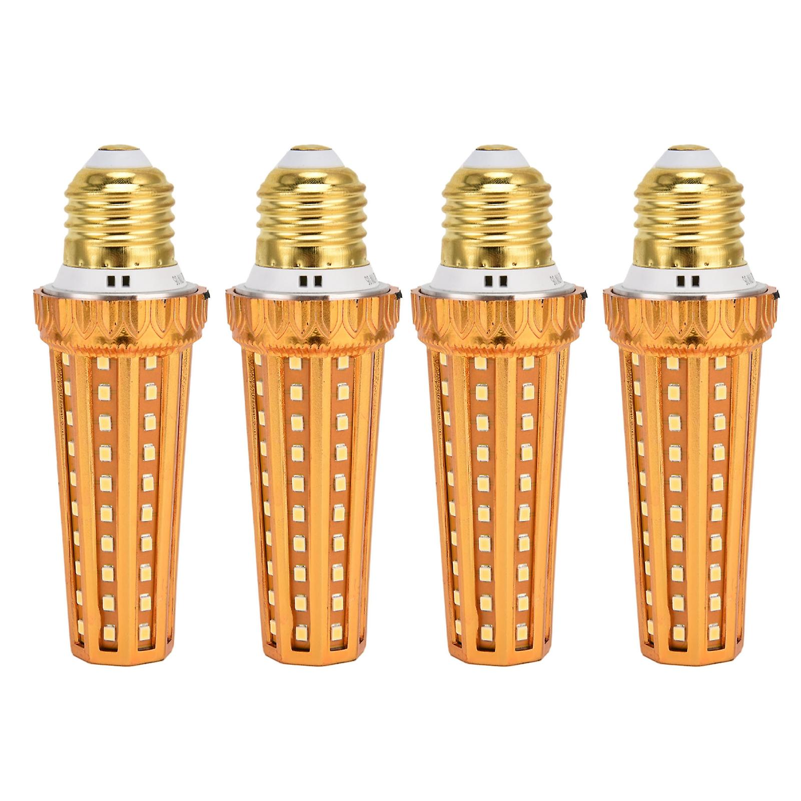 4Pcs LED Corn Light Bulb E27 17W 3200LM Bulb for Indoor Warehouse Basement Workshop