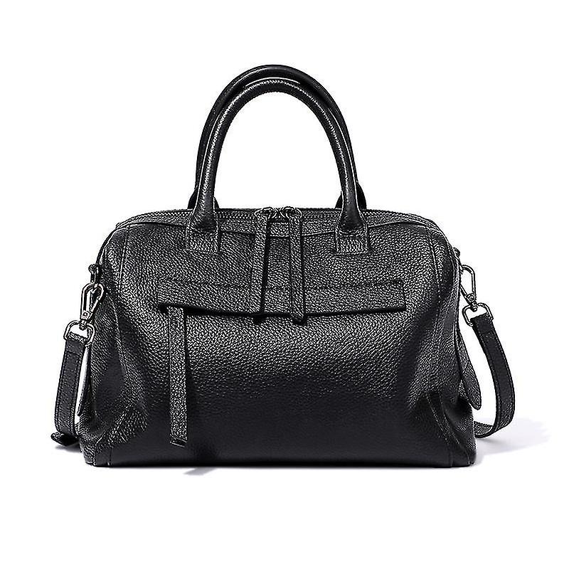 Echte Ledertasche | Einkaufstasche mit mittlerer Kapazität