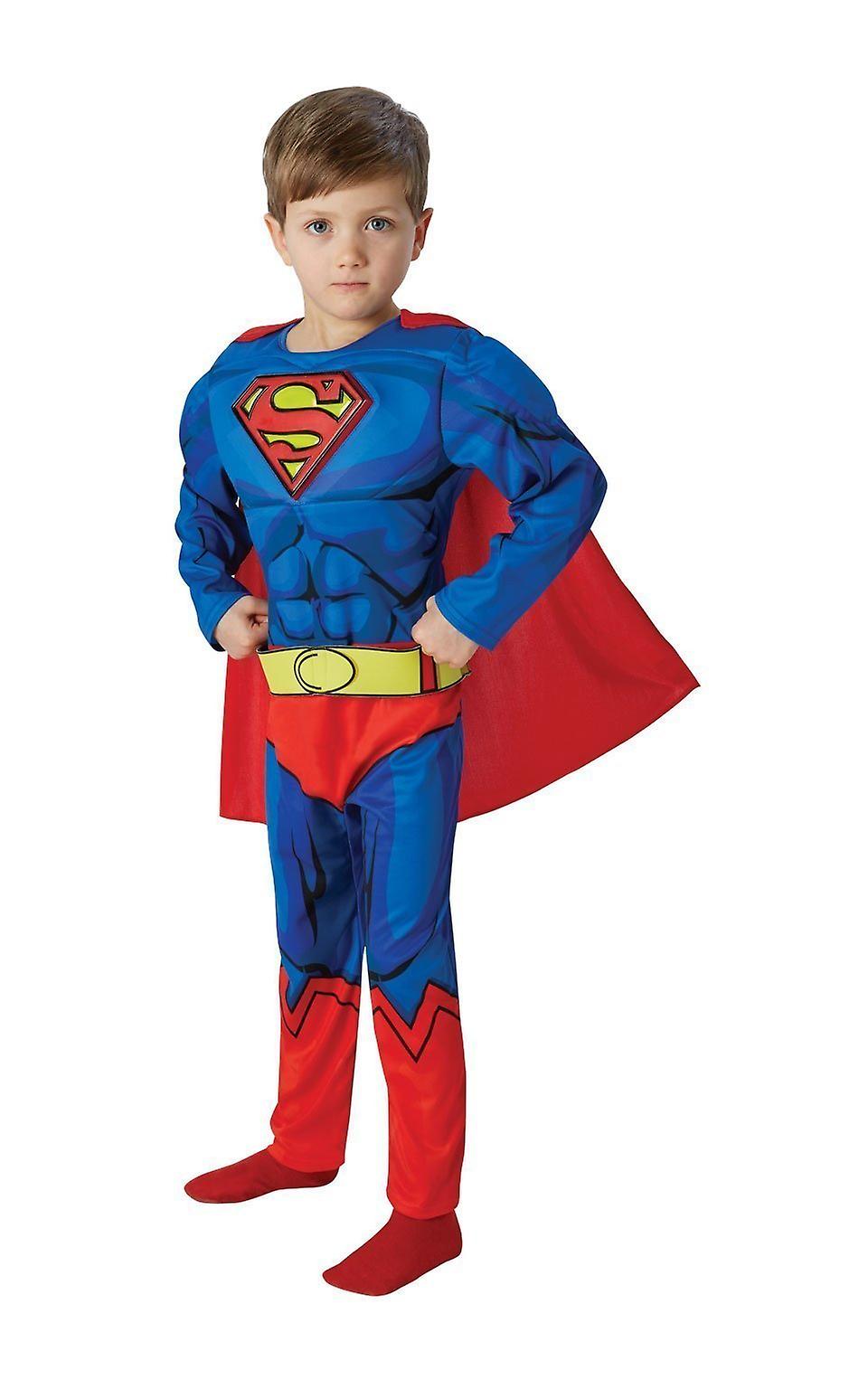 Deluxe Κόμικς Superman Παιδικό Μπλε Κοστούμι 610781l
