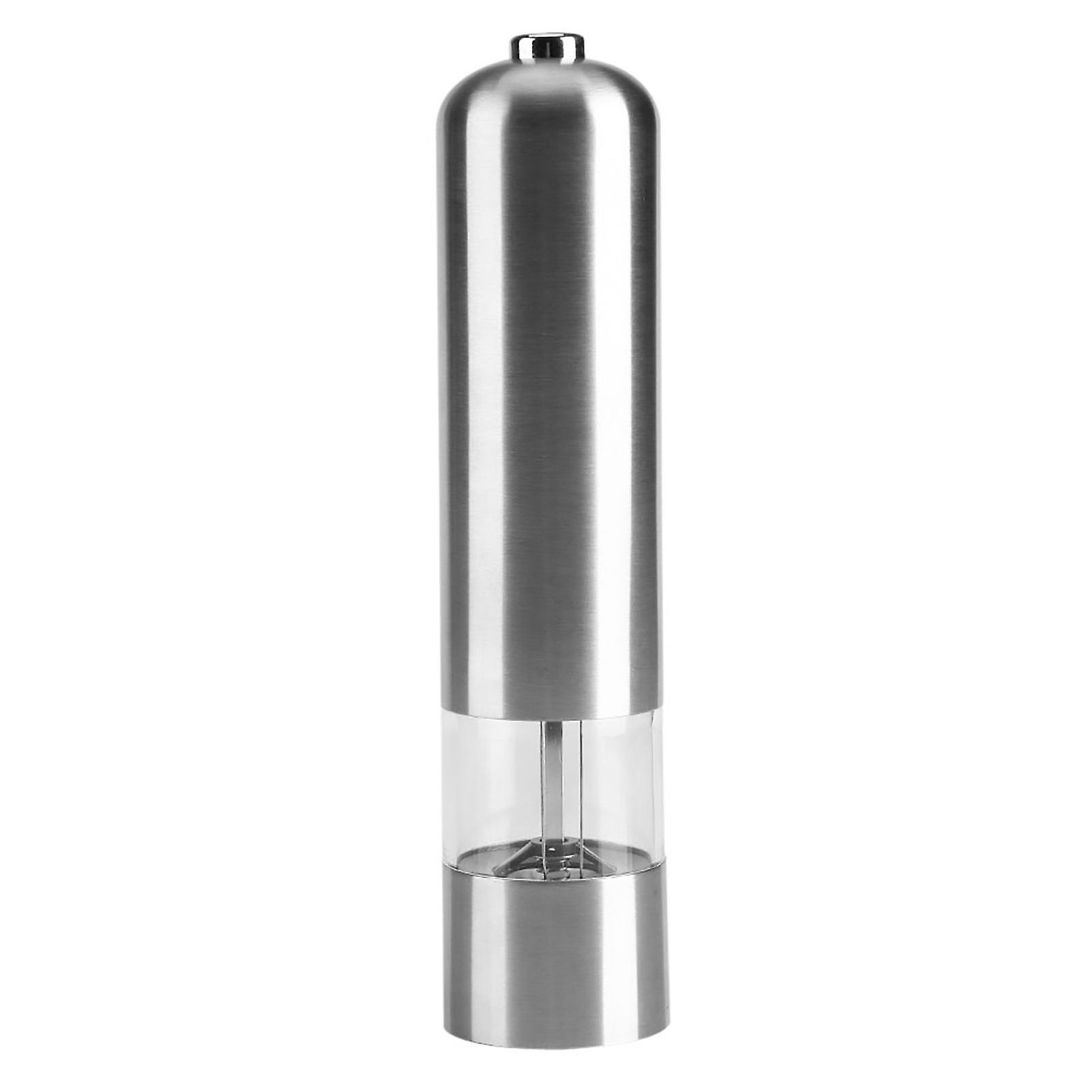 Pepper Grinder - Adjustable Salt Mill Electric Kitchen Pepper Grinder Cordless Battery Powered