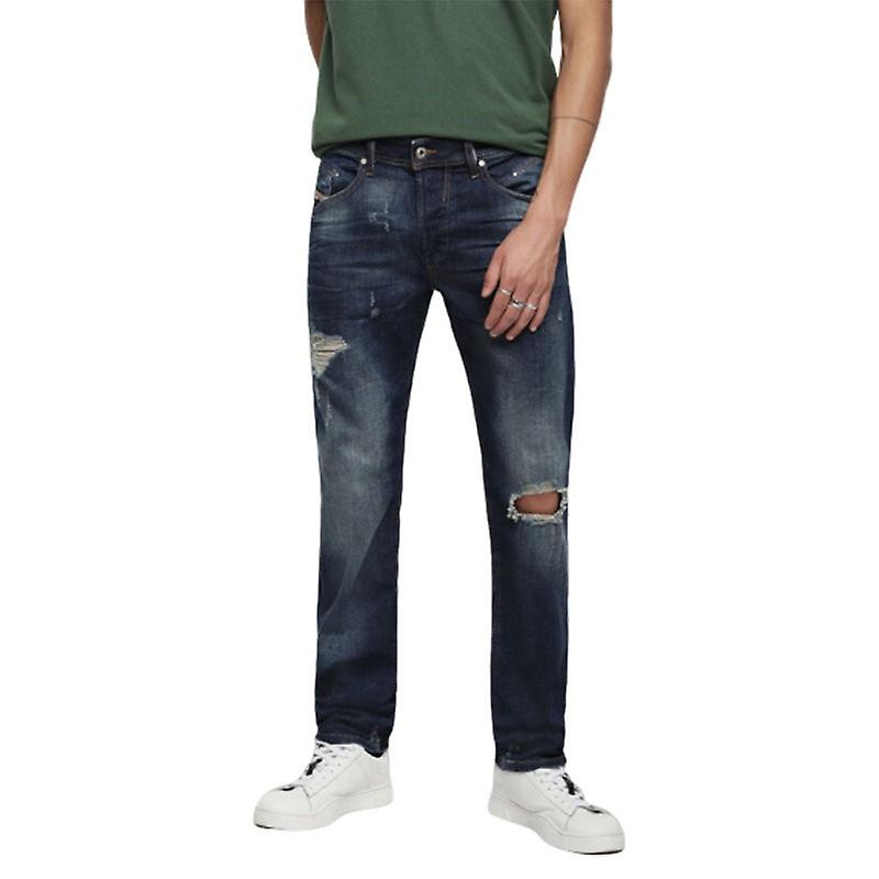 Diesel Bealther 084tx 男士牛仔牛仔裤仿旧弹力 Re