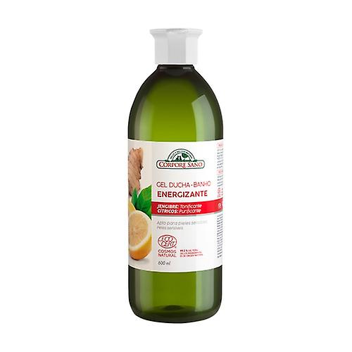 Energizing Shower Gel With Ginger and Citrus Extract Sensitive Skin 600 ml of gel