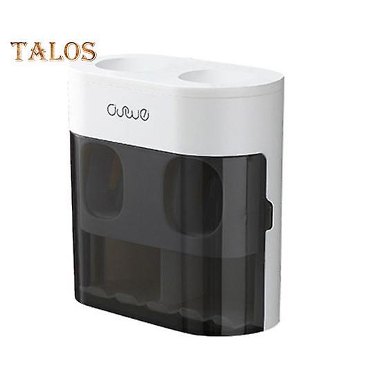 Toothpaste Organizer Punch-free Organization Waterproof Creative Space-saving Toothpaste Rack Hotel Accessory