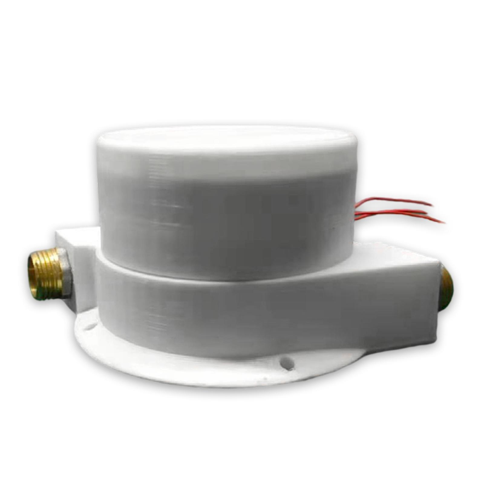 1-60V 100w Impact Double Nozzle Hydroelectric Generator Alternative Energy Generators Mini Aluminum Alloy 0.1-1mpa