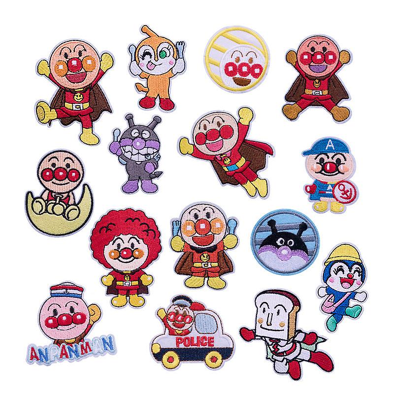 Set of 15 superman (pain) cloth stickers computer embroidery patches badges spot electric embroider