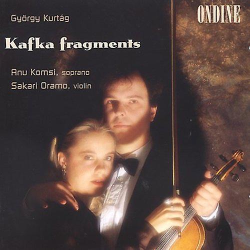 Kurtág / Komsi / Oramo - Kafka-Fragmente [COMPACT DISCS] USA-Import