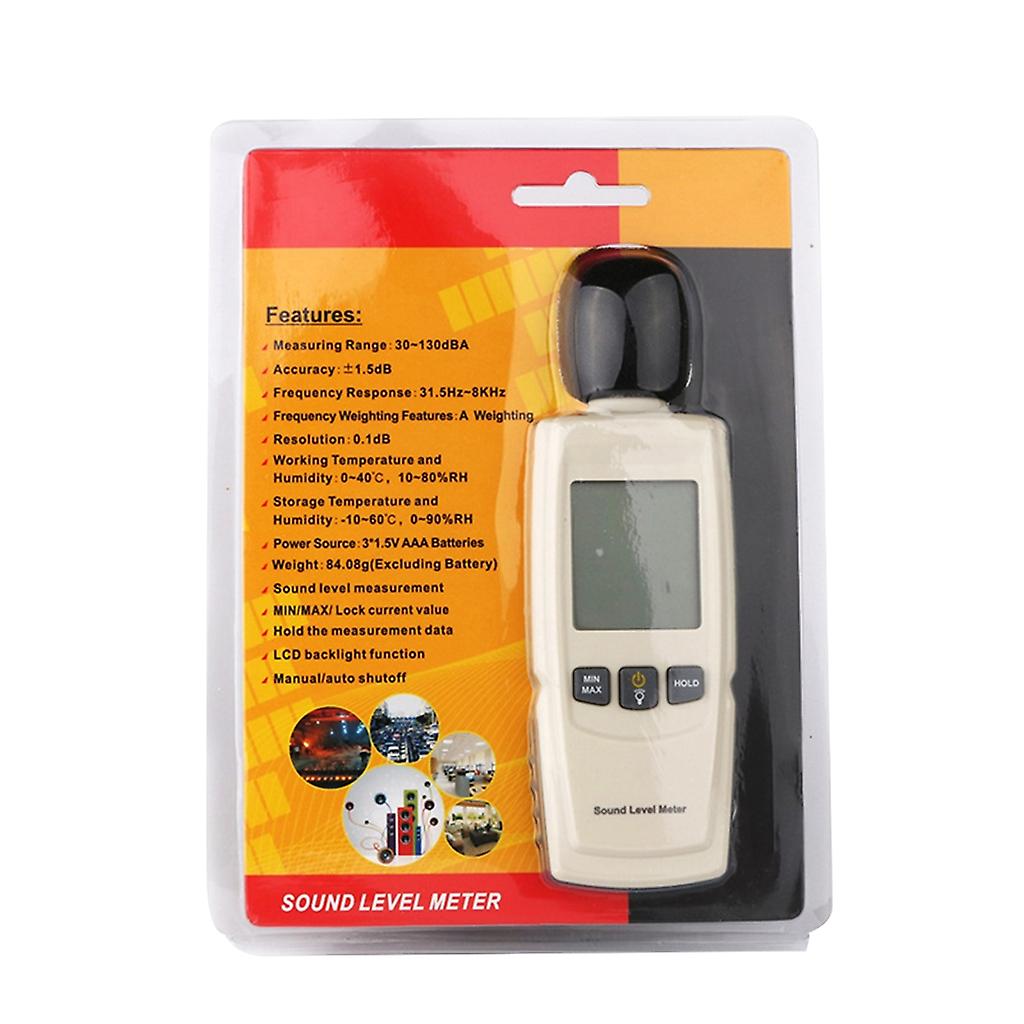 Decibel Meter LCD-display Digital Audio Noise Level Meter Sound Level Meter