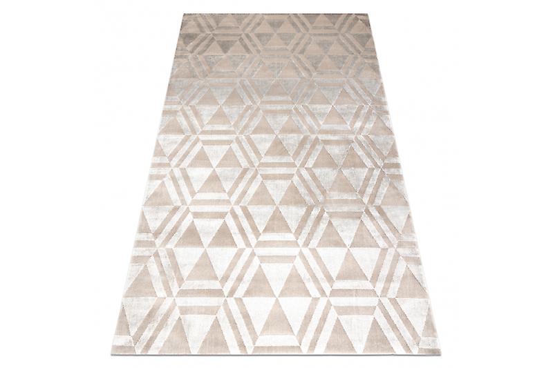 Tæppe PEARL 51323C beige - Geometrisk eksklusiv, strukturel