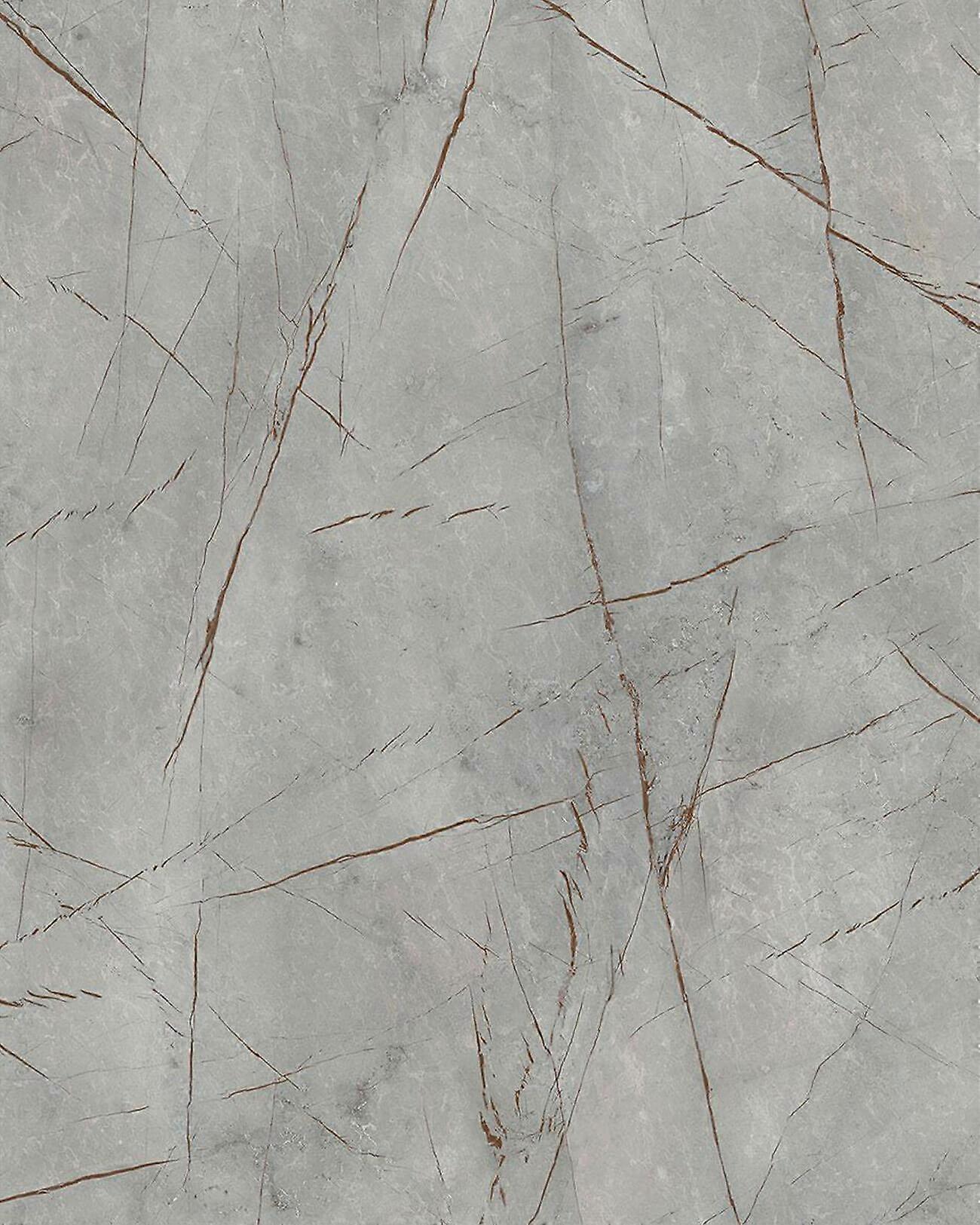 Wall panel stone look WallFace 25894 LIMESTONE Grey Nature smooth Design panelling with an abstract pattern matt self adhesive grey gold