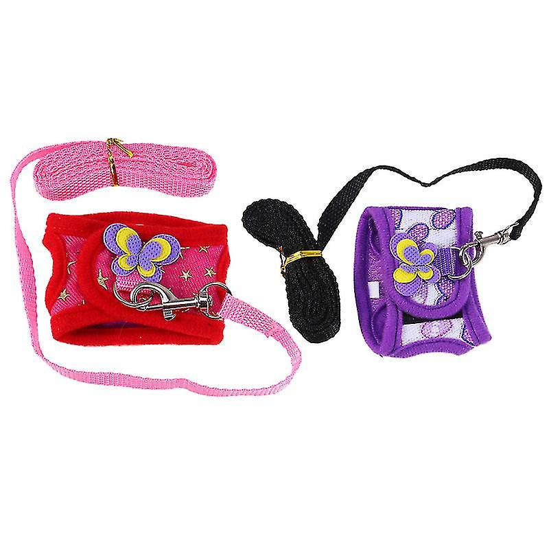 2set Pet Harness With Leash