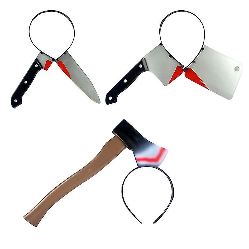 3PCS هالوين خدعة الشعر طوق لزينة هالوين